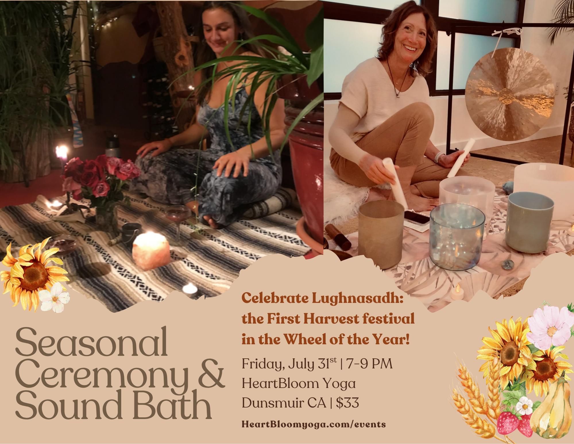 Seasonal Ceremony & Sound Bath